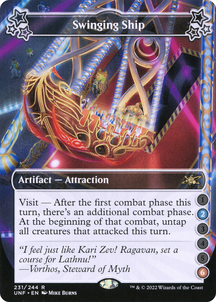 Swinging Ship (2-6) (231) [Unfinity] foil - Deck Out Gaming