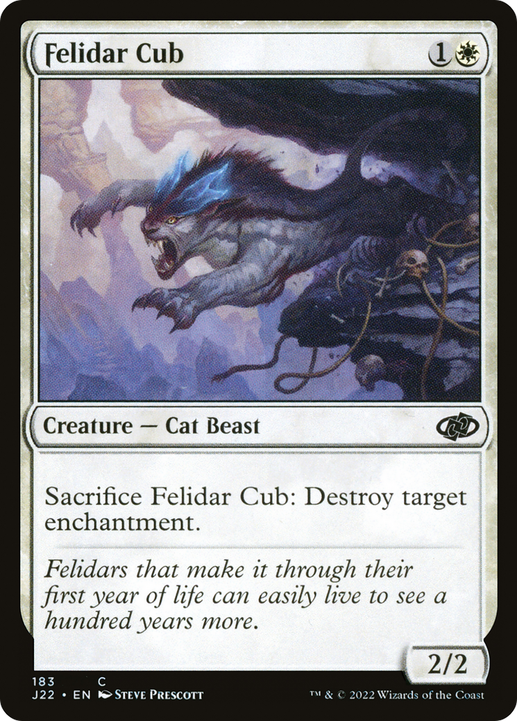 Felidar Cub (183) [Jumpstart 2022] - Deck Out Gaming