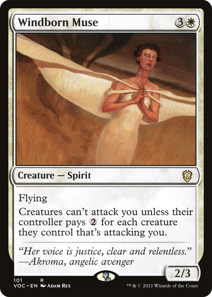 Windborn Muse (101) [Commander: Innistrad: Crimson Vow] - Deck Out Gaming
