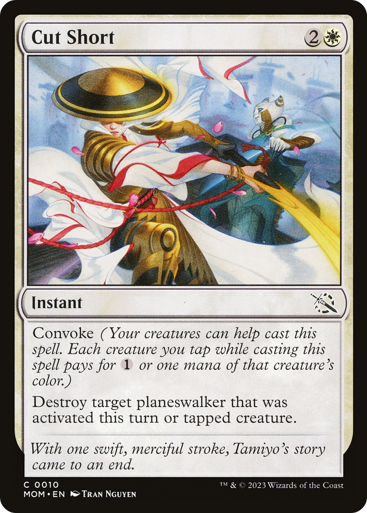 Cut Short (10) [March of the Machine] - Deck Out Gaming