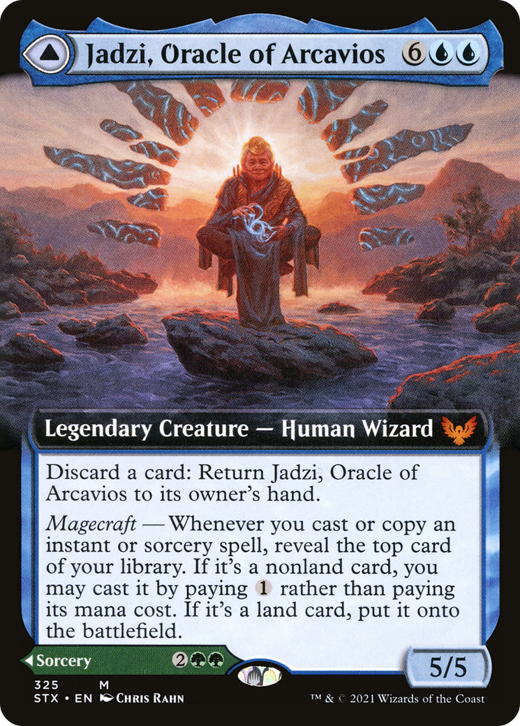Jadzi, Oracle of Arcavios (Extended Art) (325) [Strixhaven: School of Mages] - Deck Out Gaming