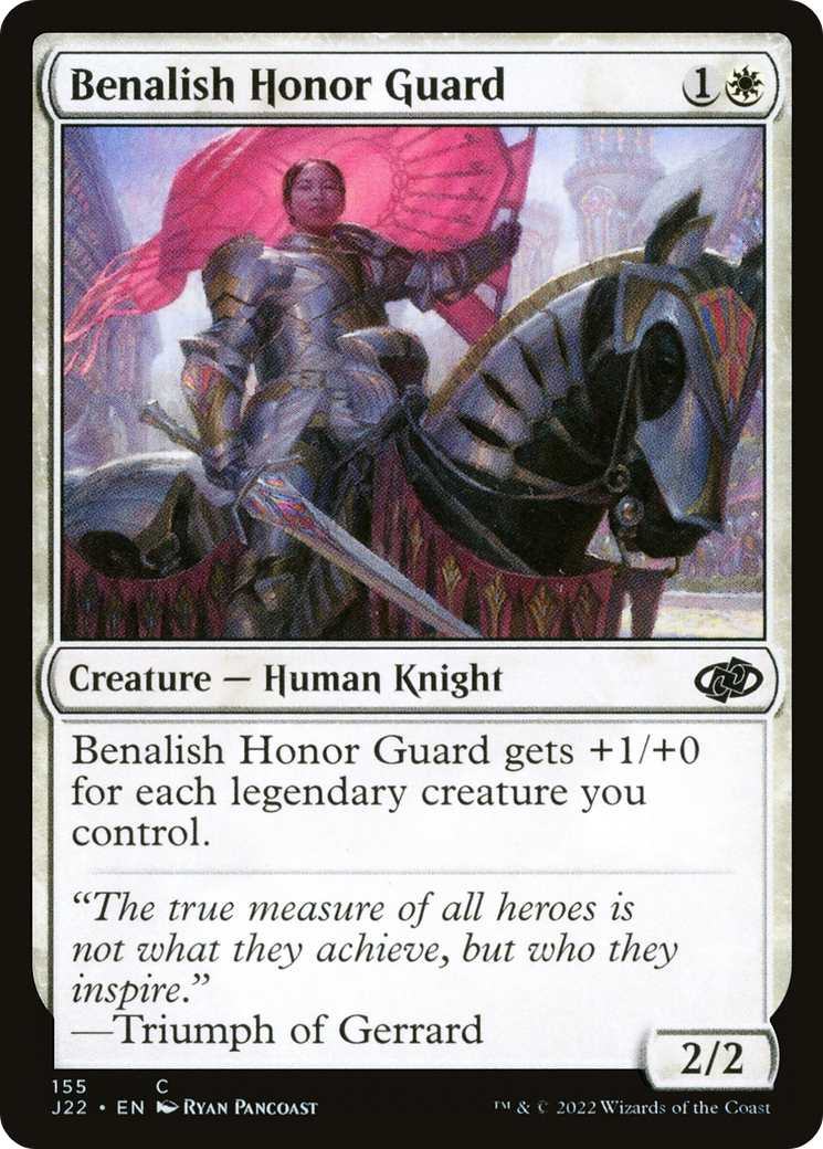 Benalish Honor Guard (155) [Jumpstart 2022] - Deck Out Gaming