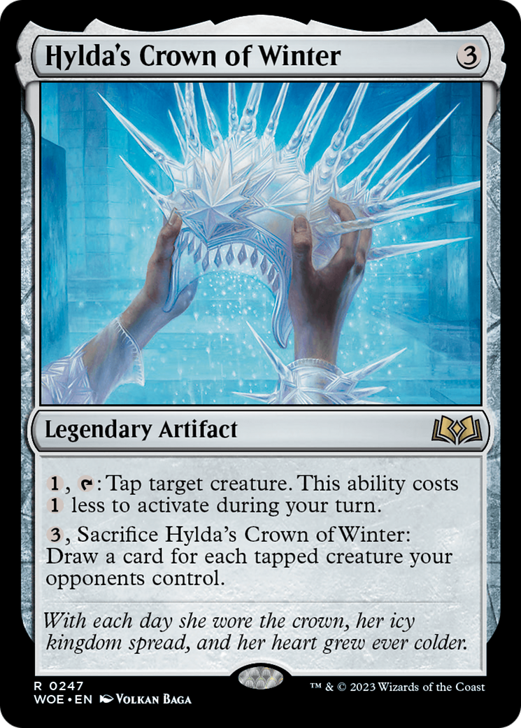 Hylda's Crown of Winter (247) [Wilds of Eldraine] - Deck Out Gaming