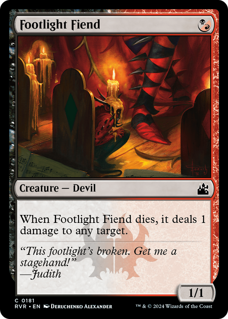 Footlight Fiend (181) [Ravnica Remastered] - Deck Out Gaming