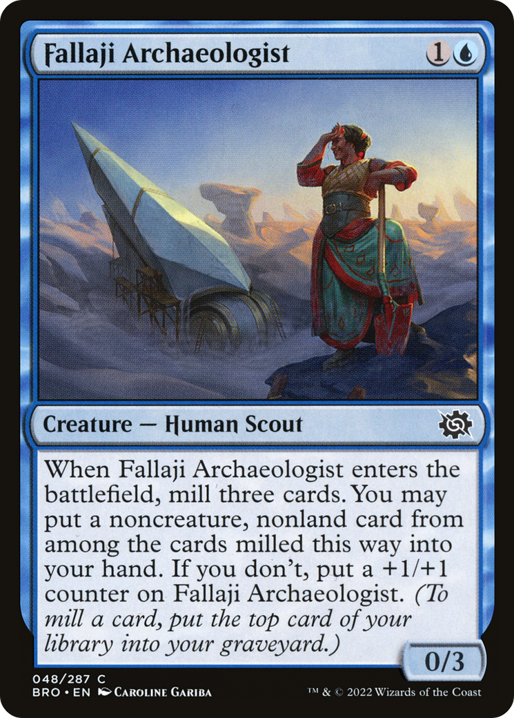 Fallaji Archaeologist (48) [The Brothers' War] - Deck Out Gaming