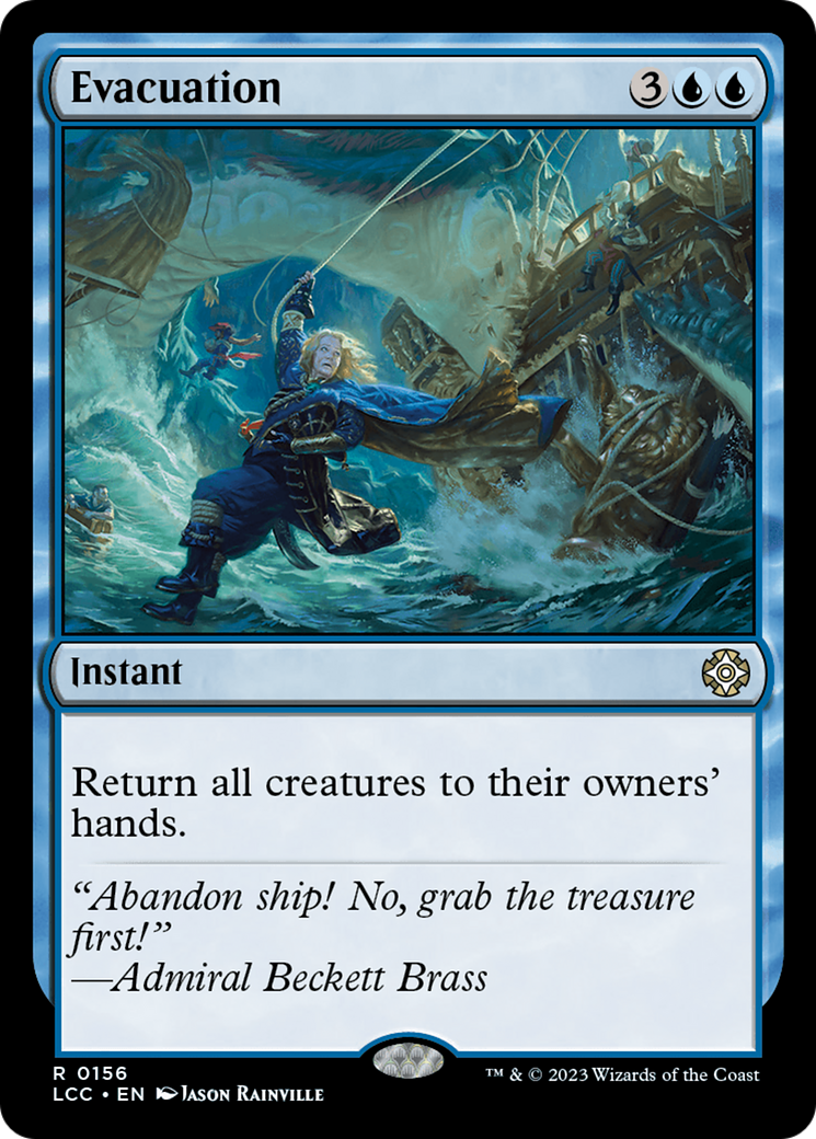 Evacuation (156) [The Lost Caverns of Ixalan Commander] - Deck Out Gaming
