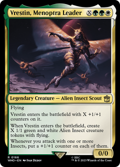Vrestin, Menoptra Leader (166) [Doctor Who] - Deck Out Gaming