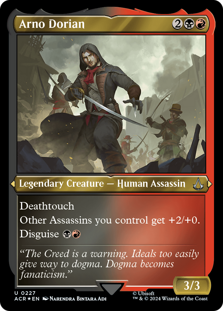 Arno Dorian (227) [Assassin's Creed] etched - Deck Out Gaming