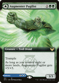 Augmenter Pugilist (Extended Art) (321) [Strixhaven: School of Mages] foil - Deck Out Gaming