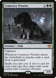 Cemetery Prowler (191) [Innistrad: Crimson Vow] foil - Deck Out Gaming