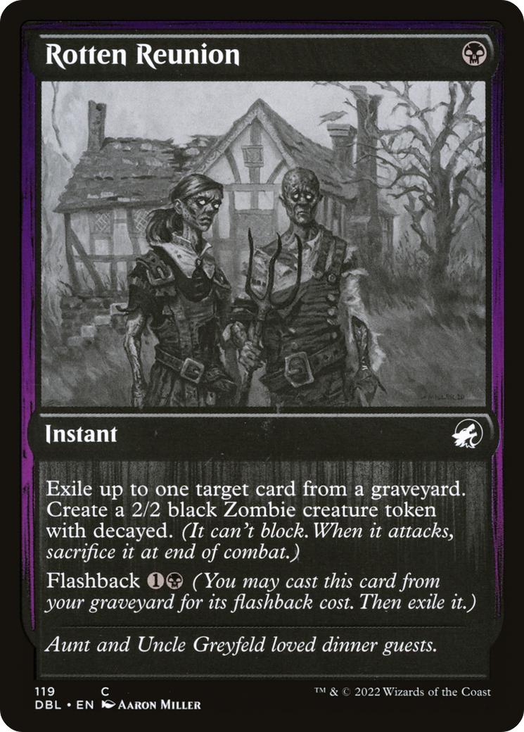 Rotten Reunion (119) [Innistrad: Double Feature] foil - Deck Out Gaming