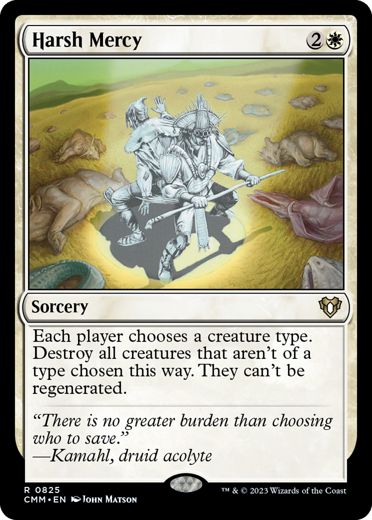 Harsh Mercy (825) [Commander Masters] - Deck Out Gaming