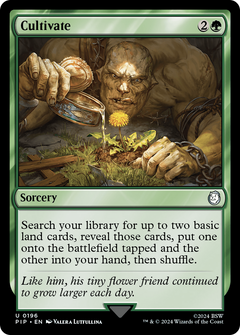 Cultivate (196) [Fallout] foil - Deck Out Gaming