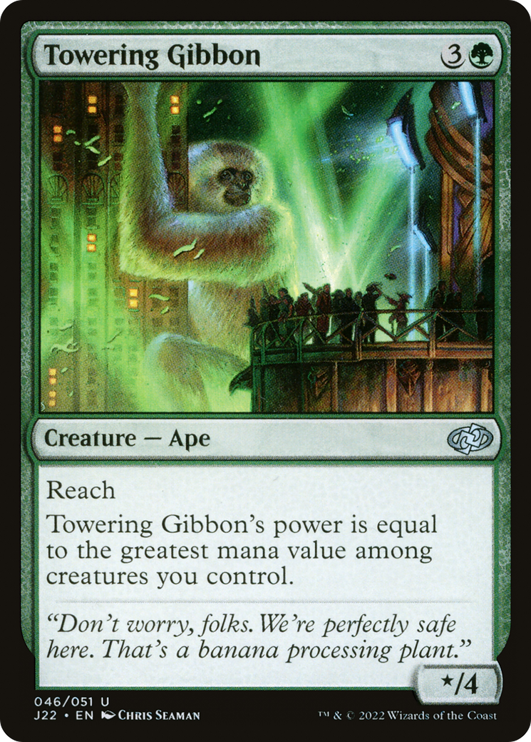 Towering Gibbon (46) [Jumpstart 2022] - Deck Out Gaming