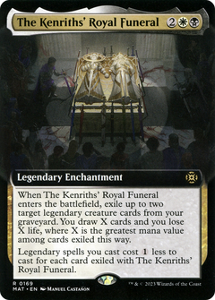 The Kenriths' Royal Funeral (Extended Art) (169) [March of the Machine: The Aftermath] - Deck Out Gaming
