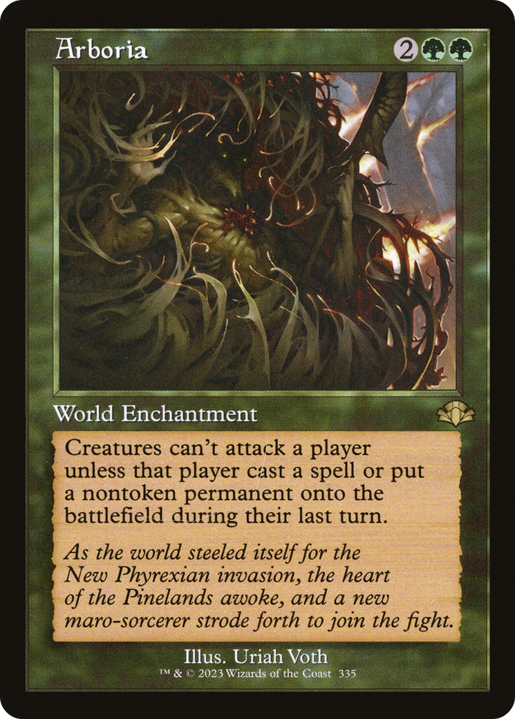 Arboria (Retro Frame) (335) [Dominaria Remastered] foil - Deck Out Gaming