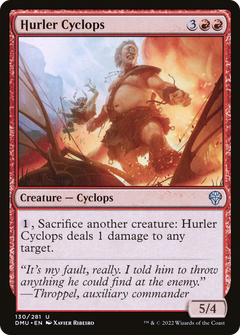 Hurler Cyclops (130) [Dominaria United] foil - Deck Out Gaming