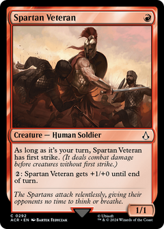 Spartan Veteran (292) [Assassin's Creed] foil - Deck Out Gaming