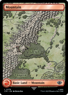 Mountain (0278) (278) [The Lord of the Rings: Tales of Middle-earth] - Deck Out Gaming