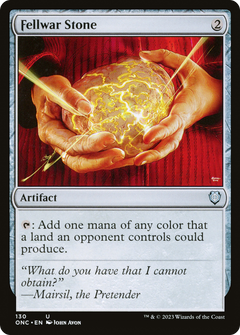 Fellwar Stone (130) [Commander: Phyrexia: All Will Be One] - Deck Out Gaming