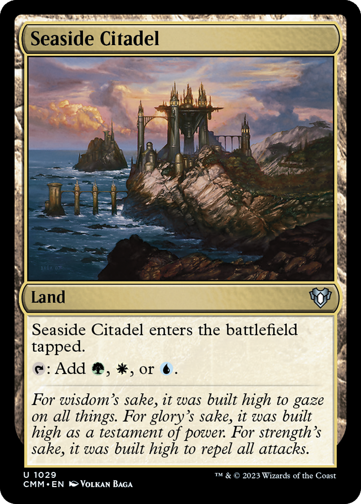 Seaside Citadel (1029) [Commander Masters] - Deck Out Gaming