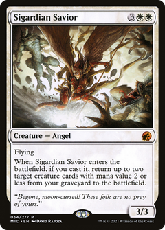 Sigardian Savior (34) [Innistrad: Midnight Hunt] - Deck Out Gaming