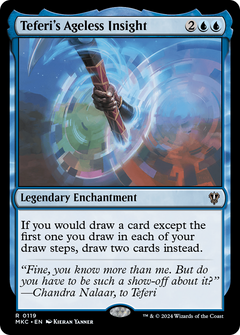 Teferi's Ageless Insight (119) [Murders at Karlov Manor Commander] - Deck Out Gaming