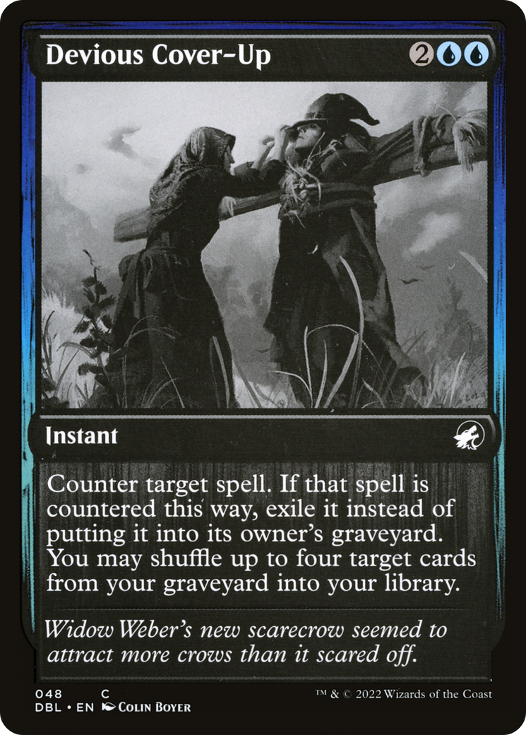 Devious Cover-Up (48) [Innistrad: Double Feature] - Deck Out Gaming