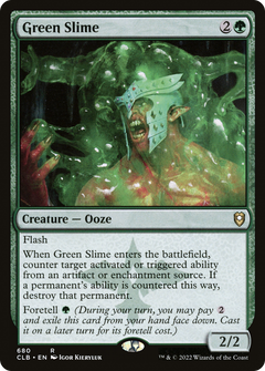 Green Slime (680) [Commander Legends: Battle for Baldur's Gate] - Deck Out Gaming