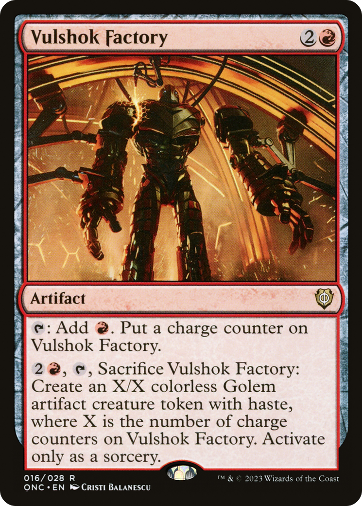 Vulshok Factory (16) [Commander: Phyrexia: All Will Be One] - Deck Out Gaming