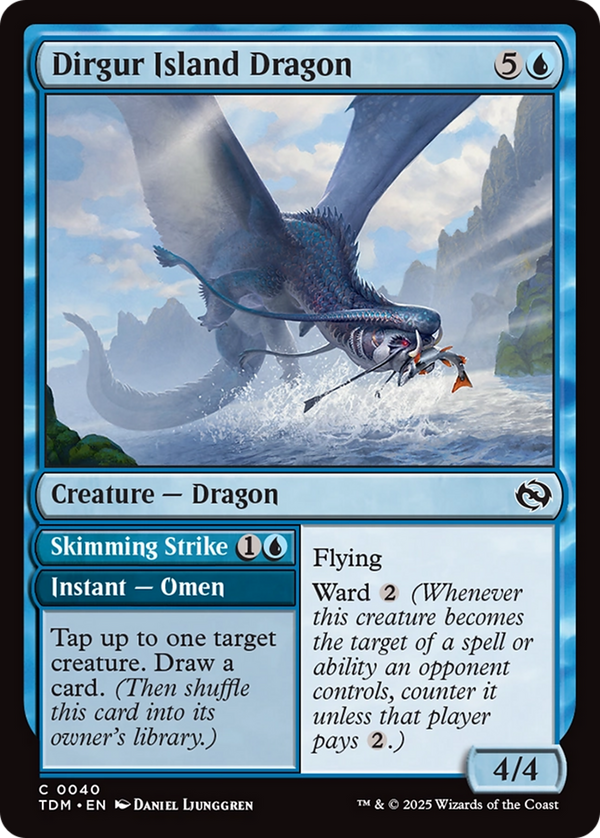 Dirgur Island Dragon (40) [Tarkir: Dragonstorm] - Deck Out Gaming