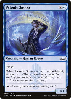 Psionic Snoop (53) [Streets of New Capenna] - Deck Out Gaming