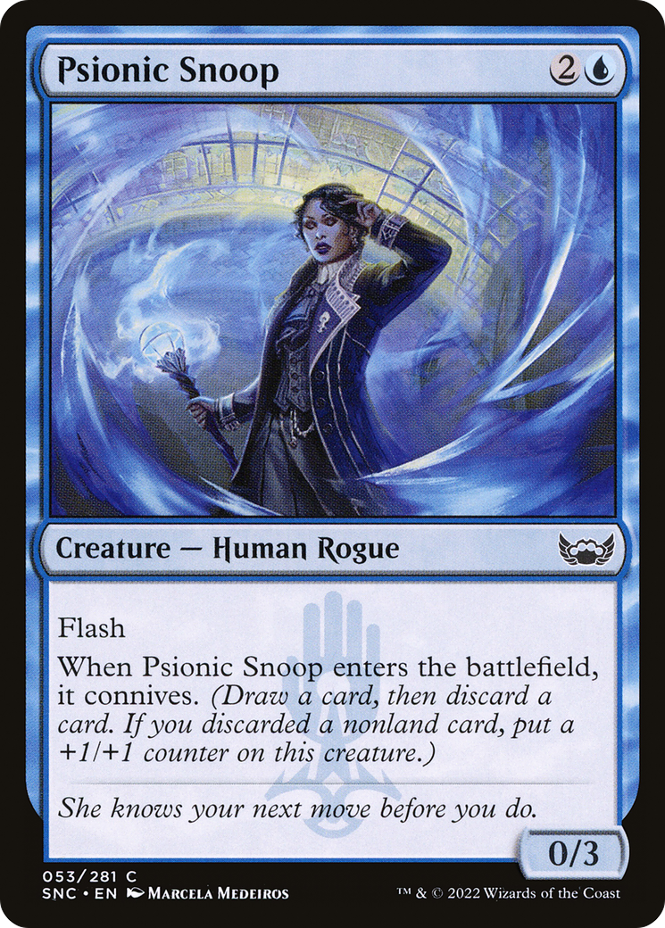Psionic Snoop (53) [Streets of New Capenna] - Deck Out Gaming