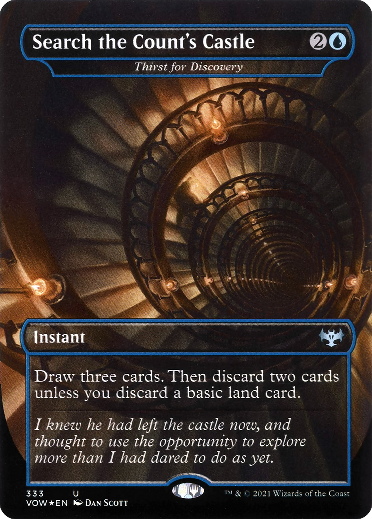 Search the Count's Castle - Thirst for Discovery (333) [Innistrad: Crimson Vow] - Deck Out Gaming