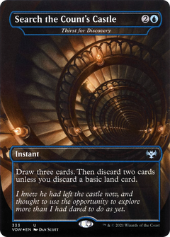 Search the Count's Castle - Thirst for Discovery (333) [Innistrad: Crimson Vow] - Deck Out Gaming
