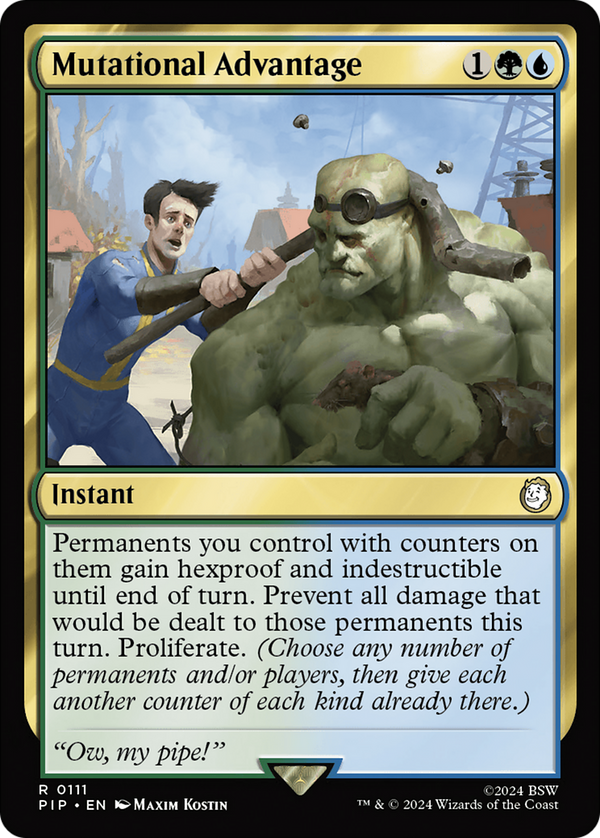 Mutational Advantage (111) [Fallout] - Deck Out Gaming