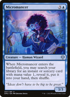 Micromancer (57) [Dominaria United] foil - Deck Out Gaming
