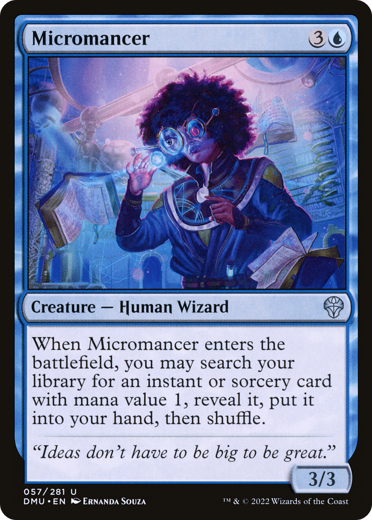 Micromancer (57) [Dominaria United] foil - Deck Out Gaming