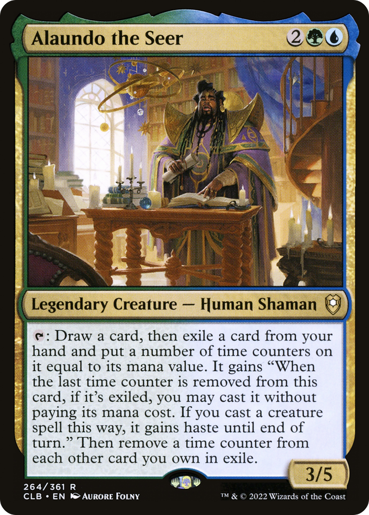 Alaundo the Seer (264) [Commander Legends: Battle for Baldur's Gate] - Deck Out Gaming
