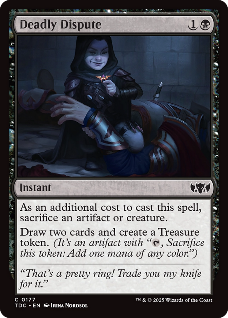 Deadly Dispute (177) [Commander: Tarkir: Dragonstorm] - Deck Out Gaming