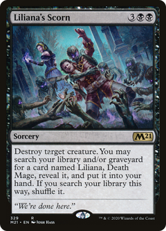 Liliana's Scorn (329) [Core Set 2021] - Deck Out Gaming