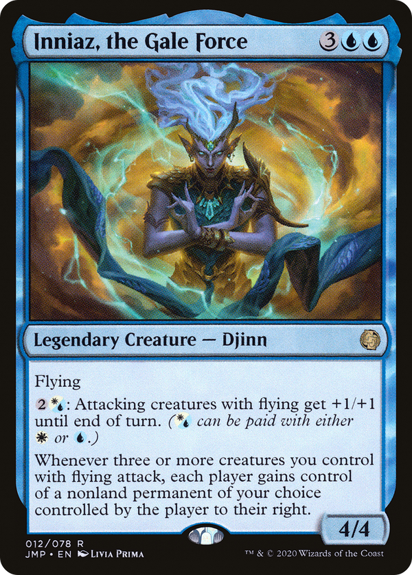 Inniaz, the Gale Force (12) [Jumpstart] - Deck Out Gaming
