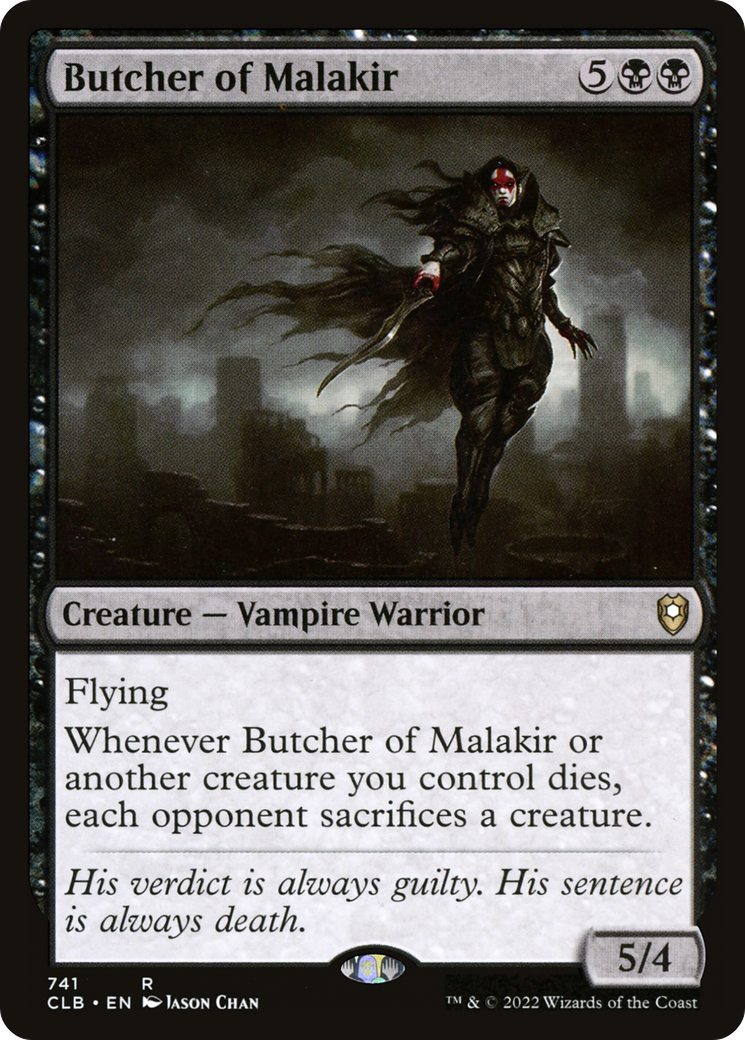 Butcher of Malakir (741) [Commander Legends: Battle for Baldur's Gate] - Deck Out Gaming
