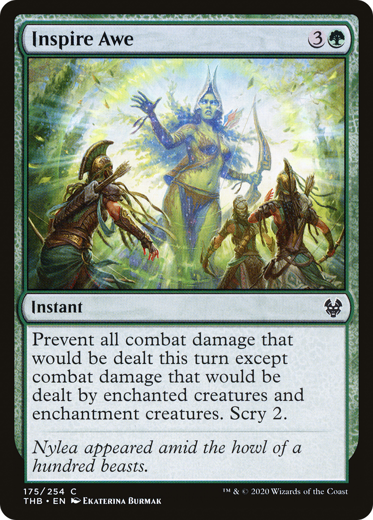 Inspire Awe (175) [Theros Beyond Death] foil - Deck Out Gaming