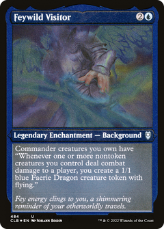Feywild Visitor (484) [Commander Legends: Battle for Baldur's Gate] etched - Deck Out Gaming