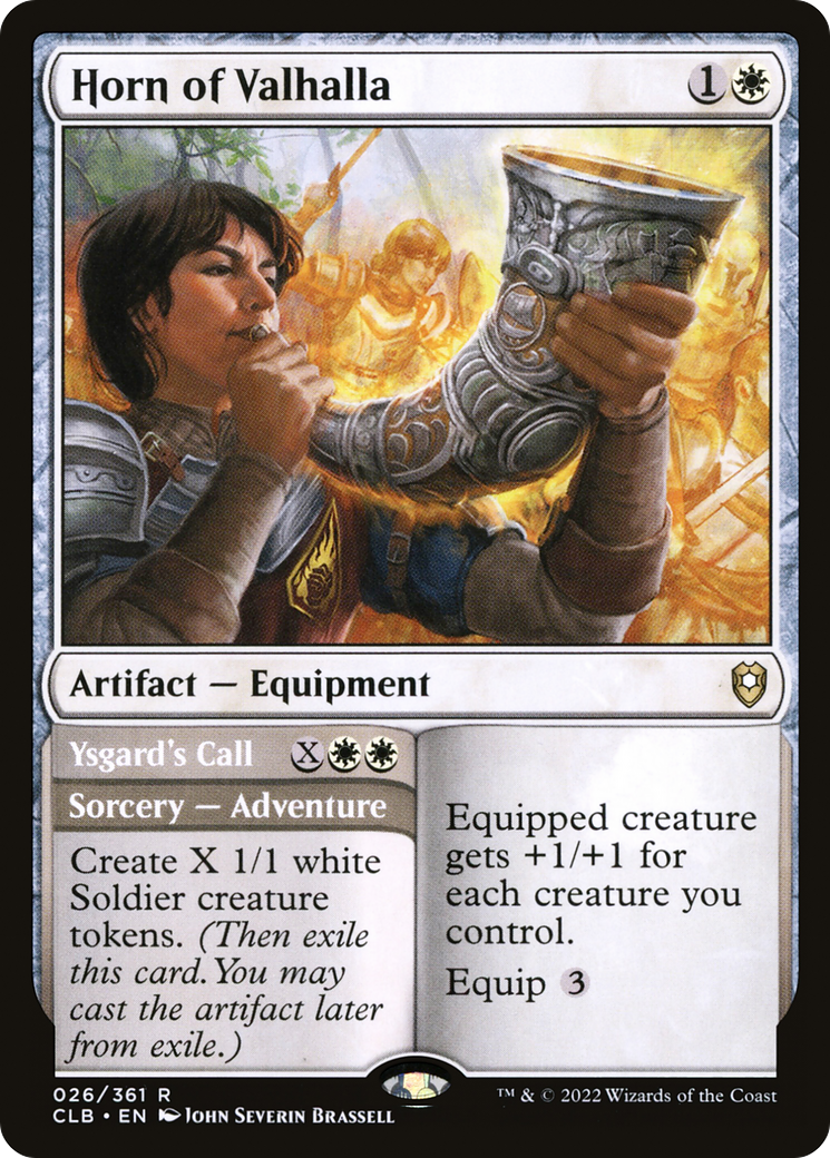 Horn of Valhalla (26) [Commander Legends: Battle for Baldur's Gate] - Deck Out Gaming