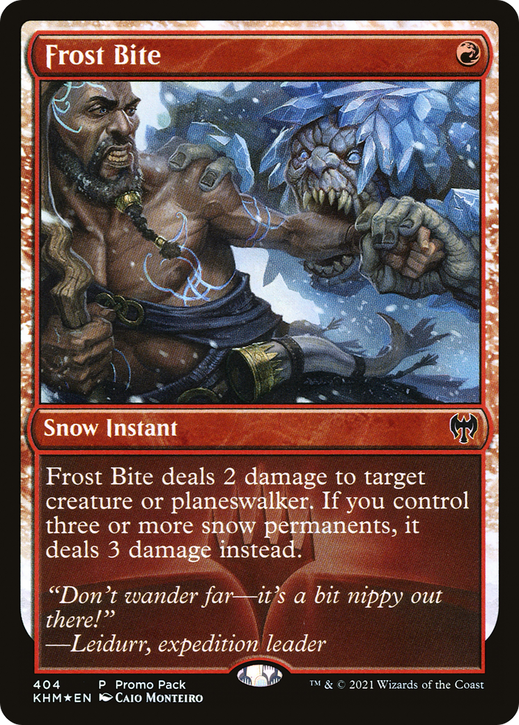 Frost Bite (404) [Kaldheim] foil - Deck Out Gaming