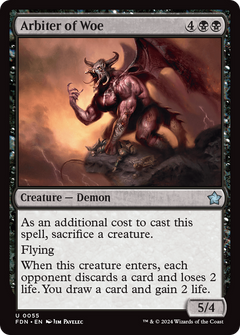 Arbiter of Woe (55) [Foundations] foil - Deck Out Gaming