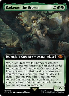 Radagast the Brown (Extended Art) (Surge Foil) (776) [The Lord of the Rings: Tales of Middle-earth] foil - Deck Out Gaming