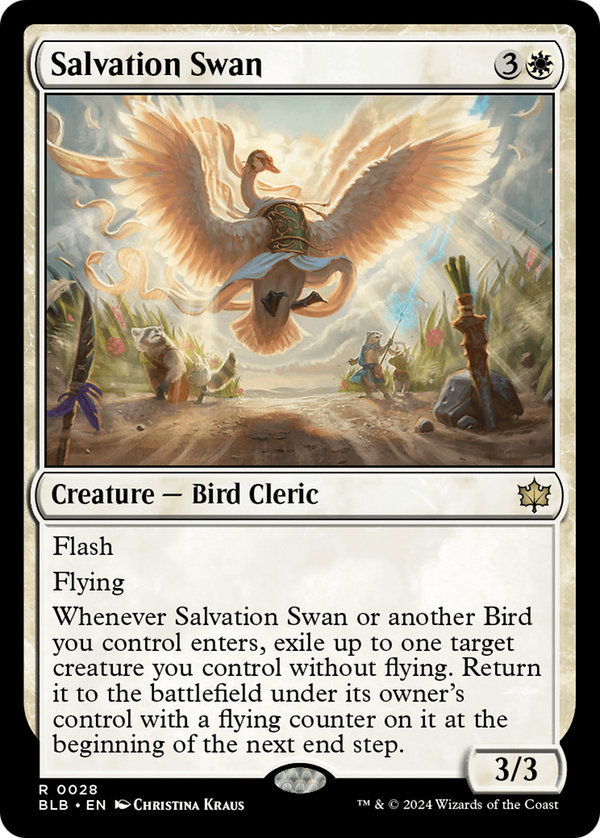 Salvation Swan (28) [Bloomburrow] - Deck Out Gaming